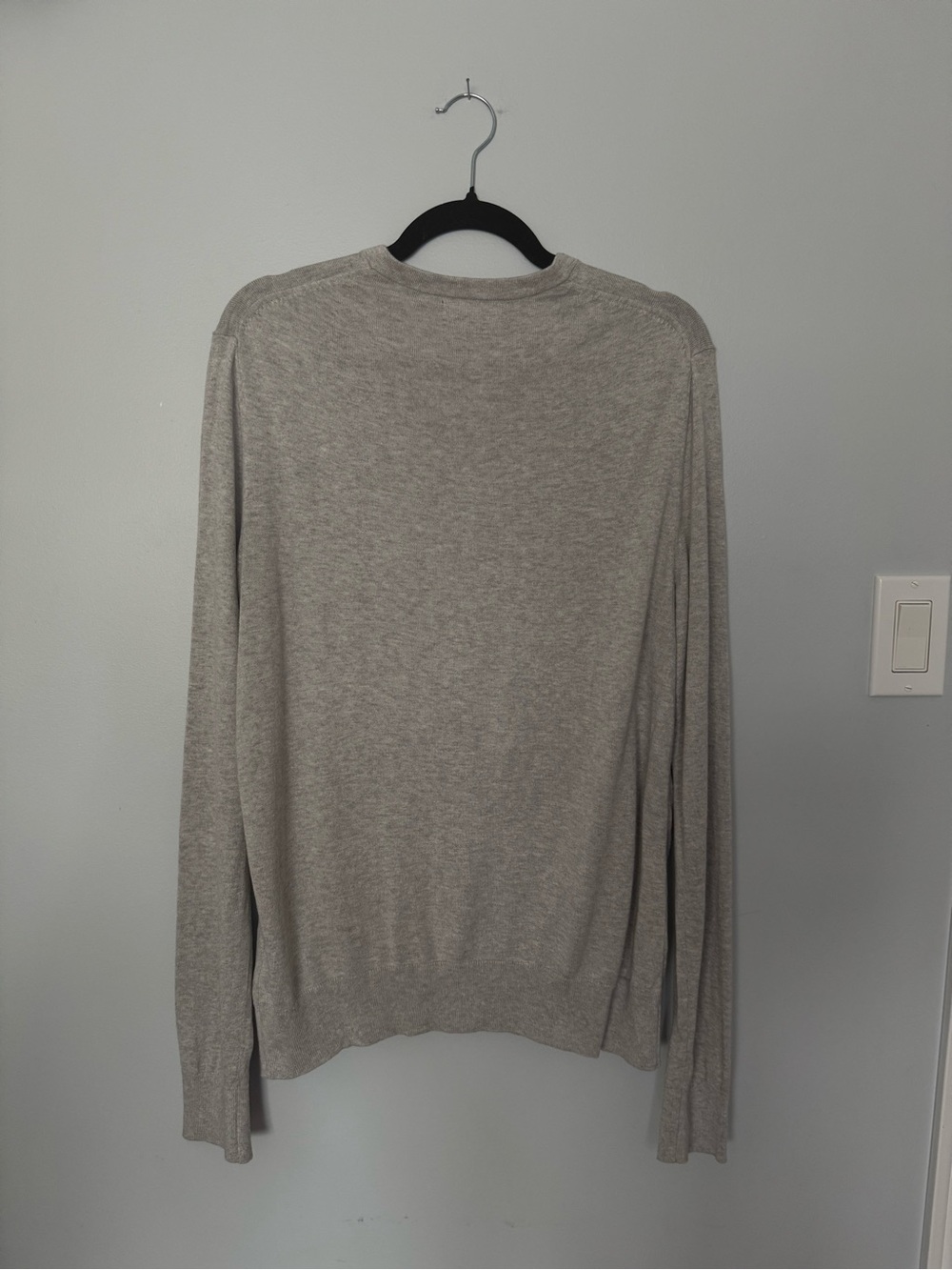 Banana Republic Men’s Luxury Blend Silk Cashmere V-Neck Sweater L - Picture 3 of 9